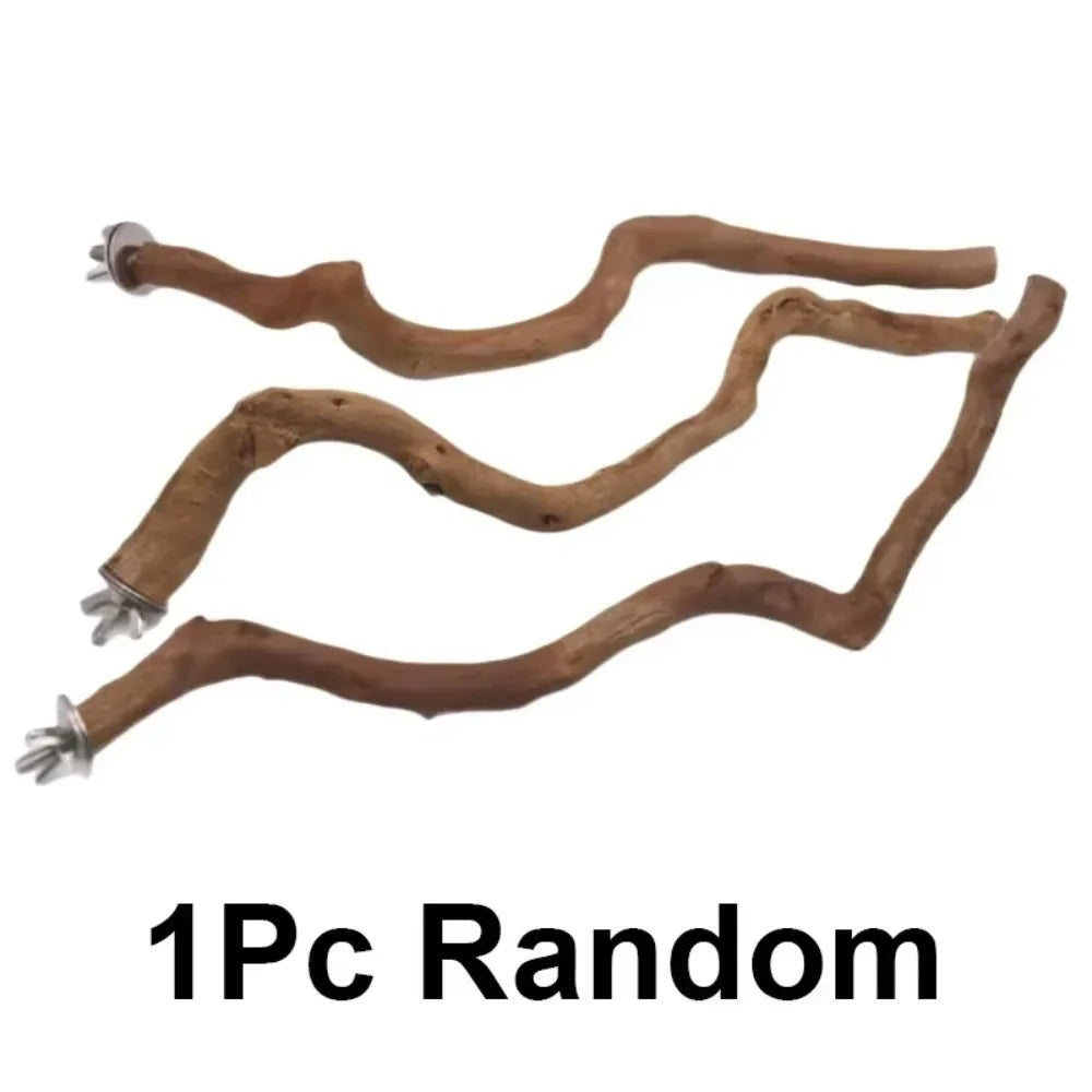 Grapewood Bird Perch For Parrots And Small Pets Chewing Toy
