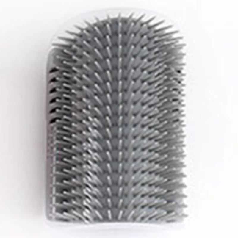 Cat Corner Scrubber Massager Scratcher Brush For Pet Grooming