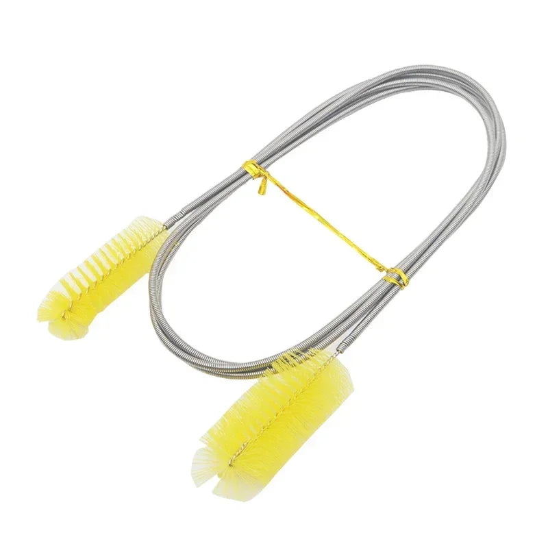 TUNFAN Stainless Steel Aquarium Cleaning Brush For Fish Tank Maintenance
