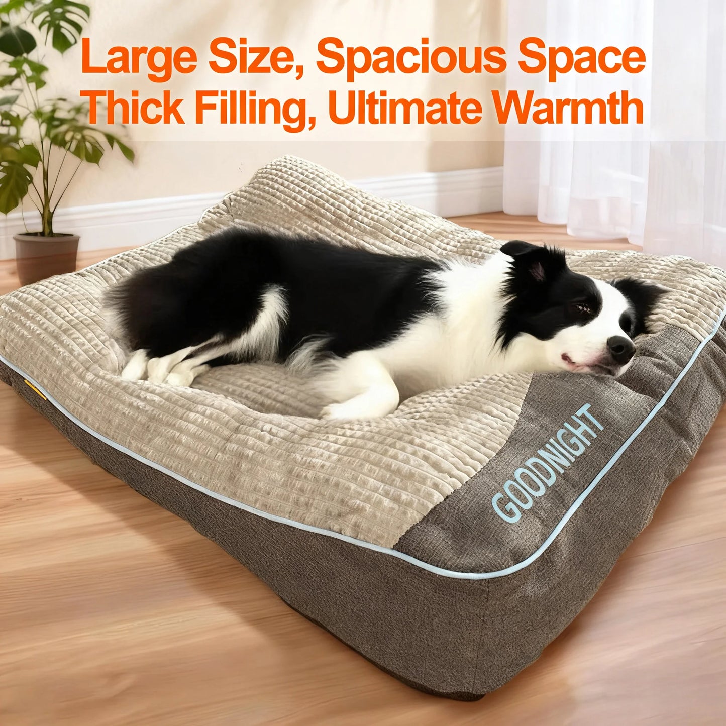 Orthopedic Dog Bed Durable Kennel Cushion for Dogs