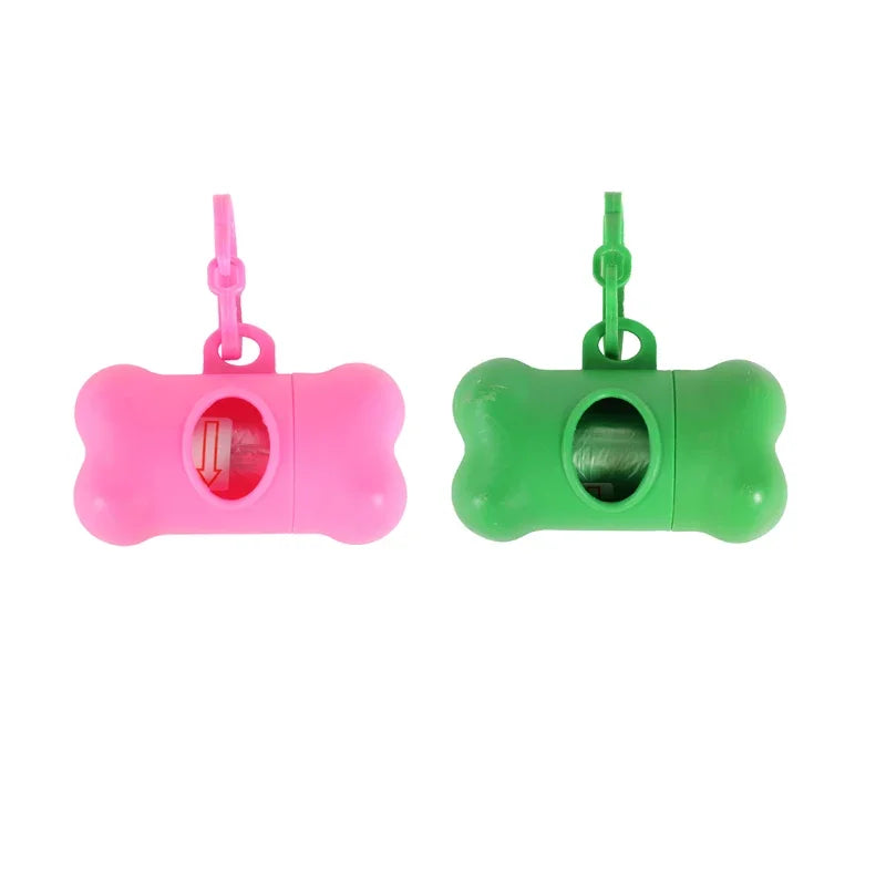 Bone Shaped Dog Waste Bag Dispenser For Walking And Cleaning Supplies