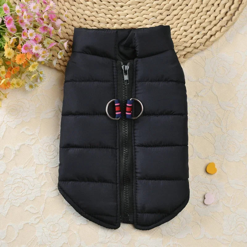 Winter Warm Dog Coat Jacket Padded Clothing For Pets