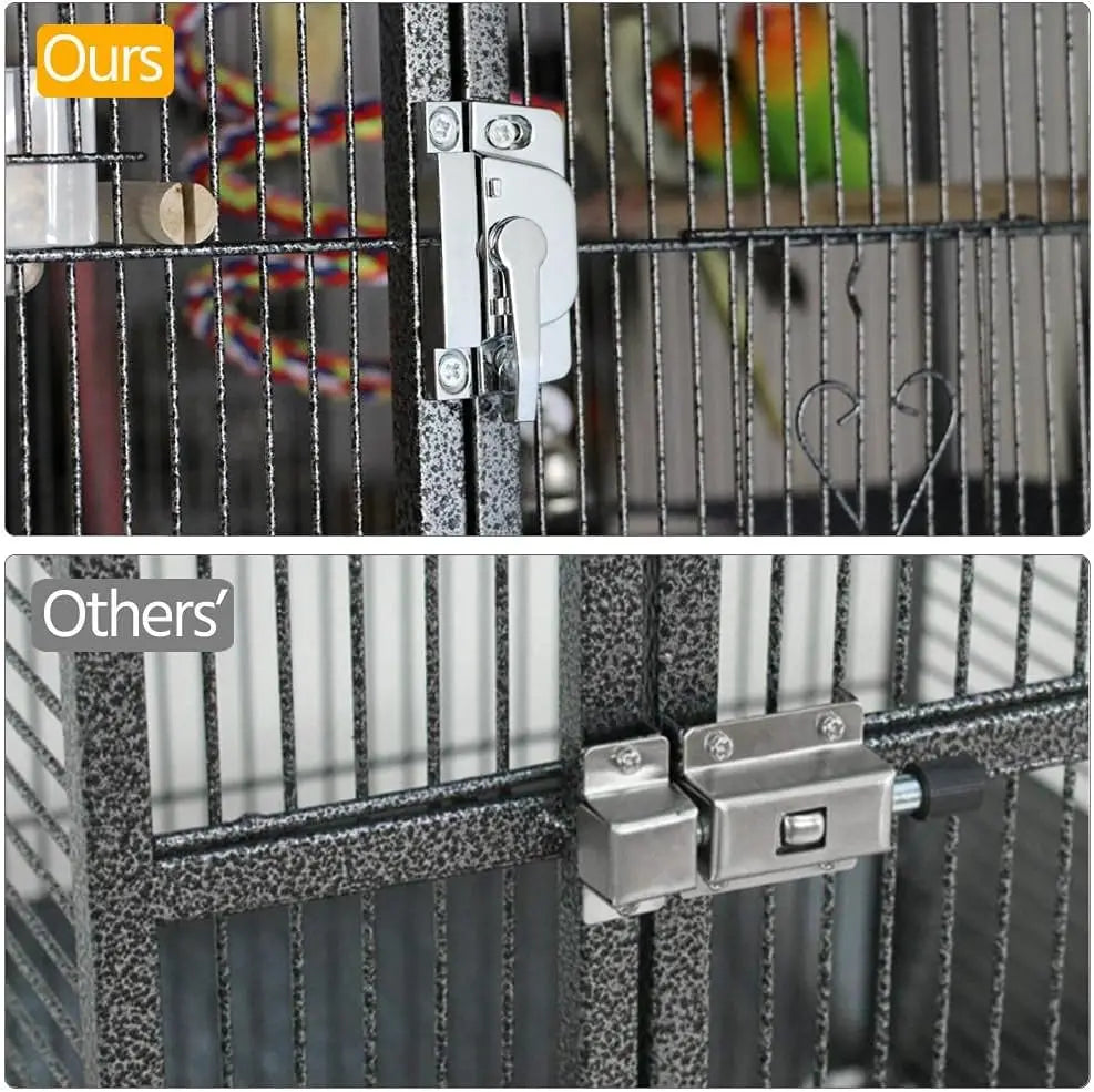 Iron Bird Cage For Parrots And Other Birds Indoor Use