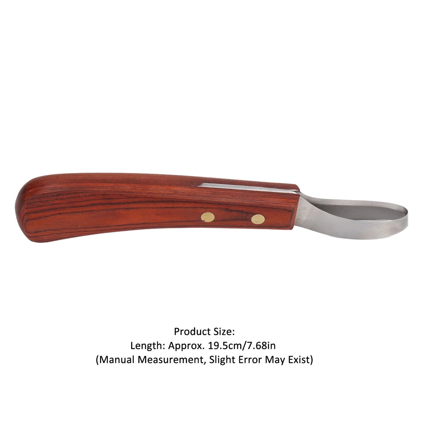 Horse Hoof Trimmer Shears Stainless Steel Blade Rubber Wood Handle