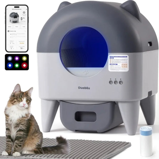 Lunapurr Automatic Self Cleaning Litter Box With App Control
