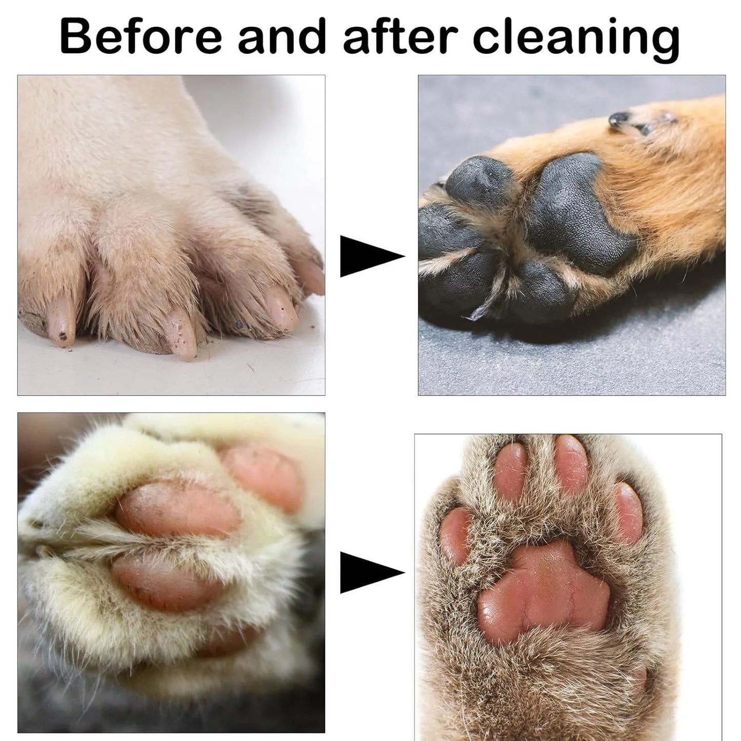 Pet Paw Washing Cup Portable Cleaner With Soft Silicone Brush
