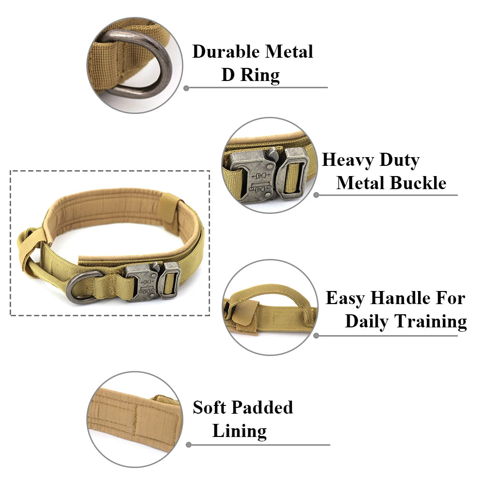 PETRAVEL Adjustable Dog Training Collar With Control Handle