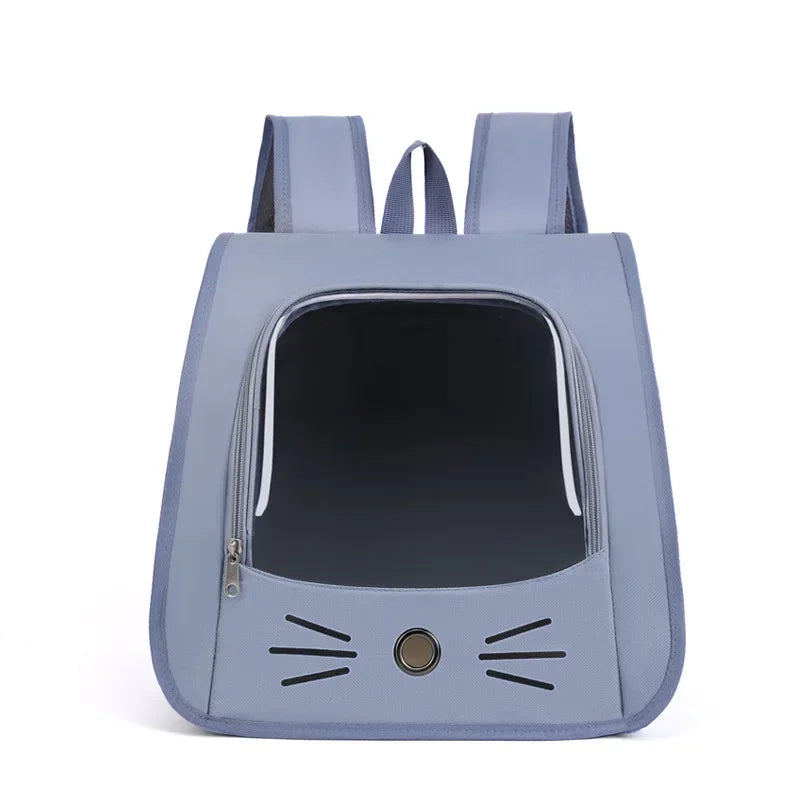 Cat Carrier Backpack for Small Dogs Outdoor Breathable Transport Bag