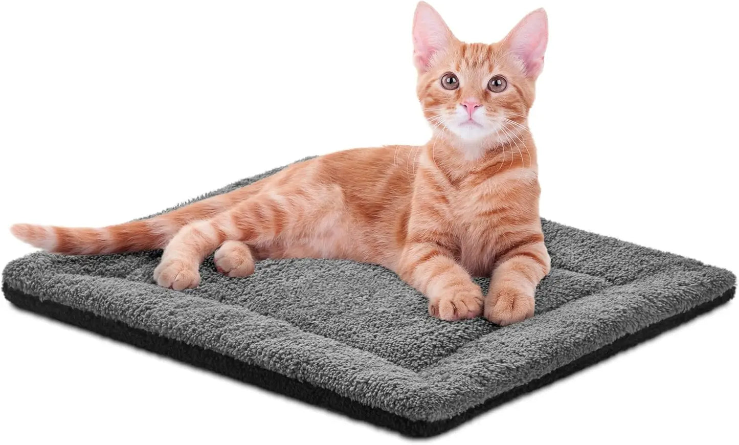 Self-Warming Cat Bed Pad, Self Heating Pad for Outdoor Cat Houses, Warming Mat for Indoor Pet Beds & Furniture, Reversible Blank
