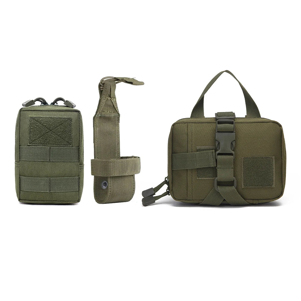 Petravel Dog Tactical Molle Bag Set for Harness Training
