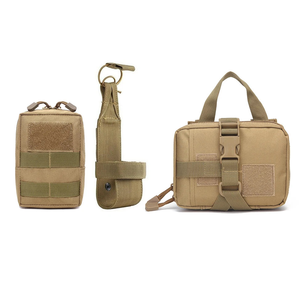 Petravel Dog Tactical Molle Bag Set for Harness Training