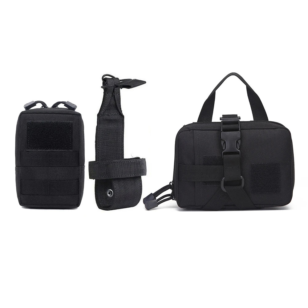 Petravel Dog Tactical Molle Bag Set for Harness Training