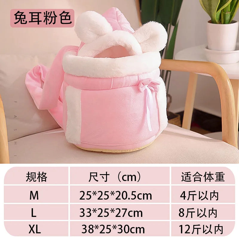 Cat Backpack Carrier With Bed and Bubble Window Airline Approved