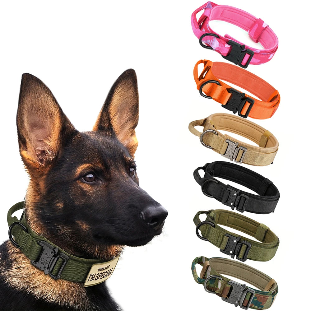 PETRAVEL Adjustable Dog Training Collar With Control Handle