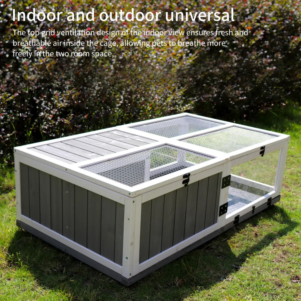 Upgrade Waterproof Activity Tray for Small Animals and Reptiles