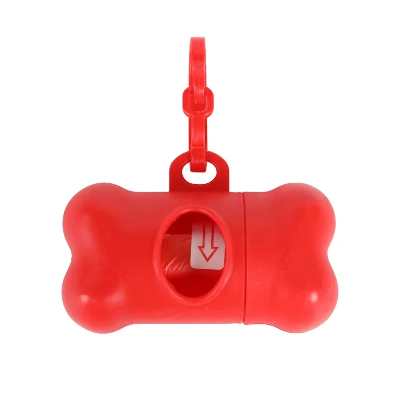 Bone Shaped Dog Waste Bag Dispenser For Walking And Cleaning Supplies