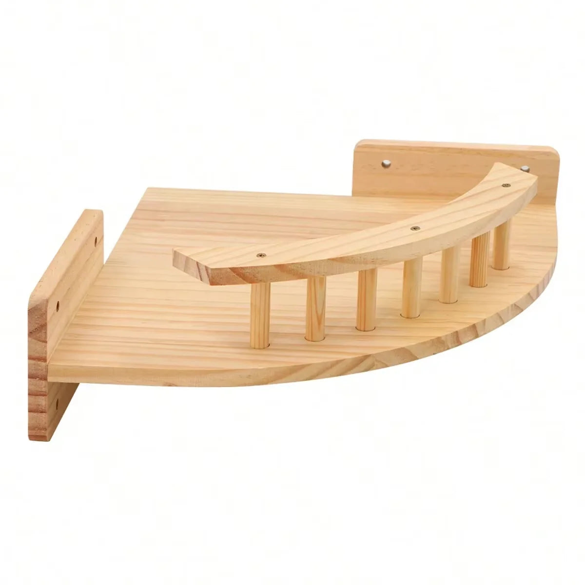 CWV Wall Mounted Cat Hammock Tree With Steps And Shelf