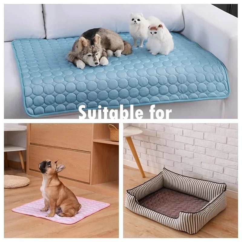 BeiYu Pet Premium Cooling Mat For Dogs And Cats Pad
