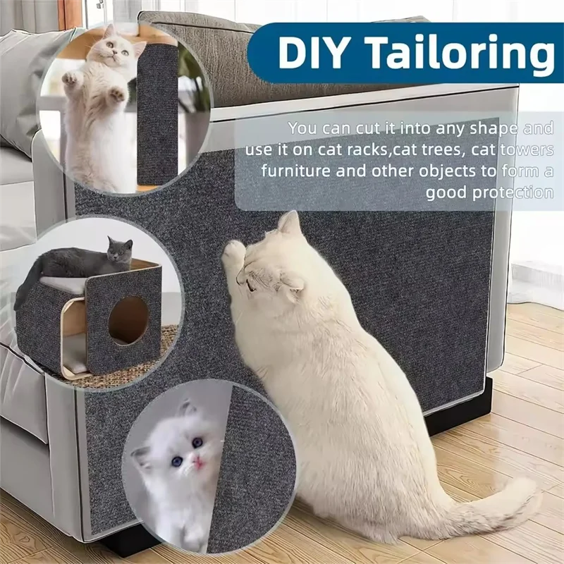 Cat Scratcher Sofa Protector Pad Self Adhesive Carpet DIY Mat