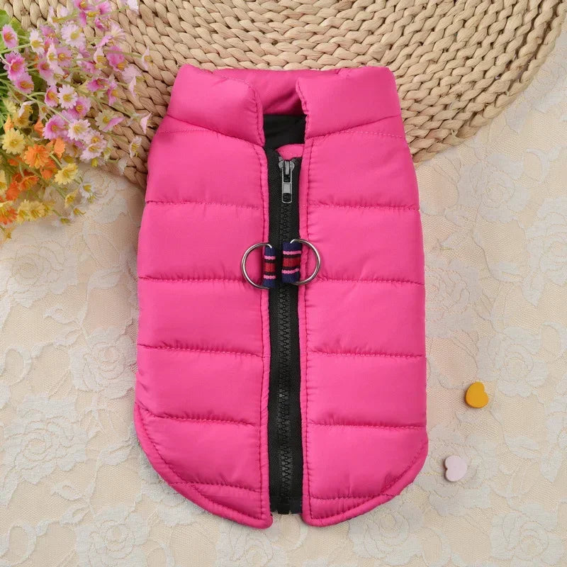 Winter Warm Dog Coat Jacket Padded Clothing For Pets
