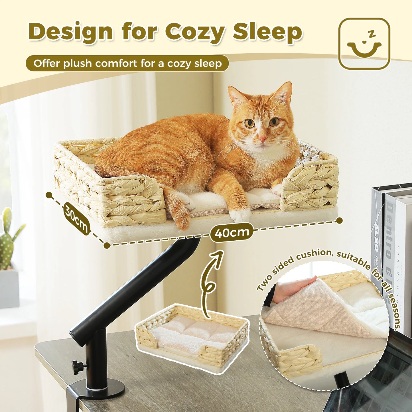 PAWZ Road Cat Desk Bedstead 360 Degree Rotatable Stand