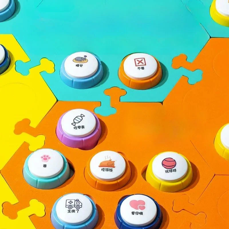 Dog Talk Button Pet Communication for Dogs Cats Training Clickers