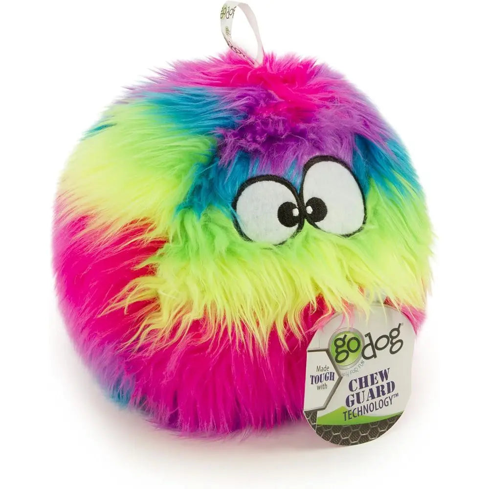 Squeaky Plush Ball Dog Toy With Chew Guard Technology