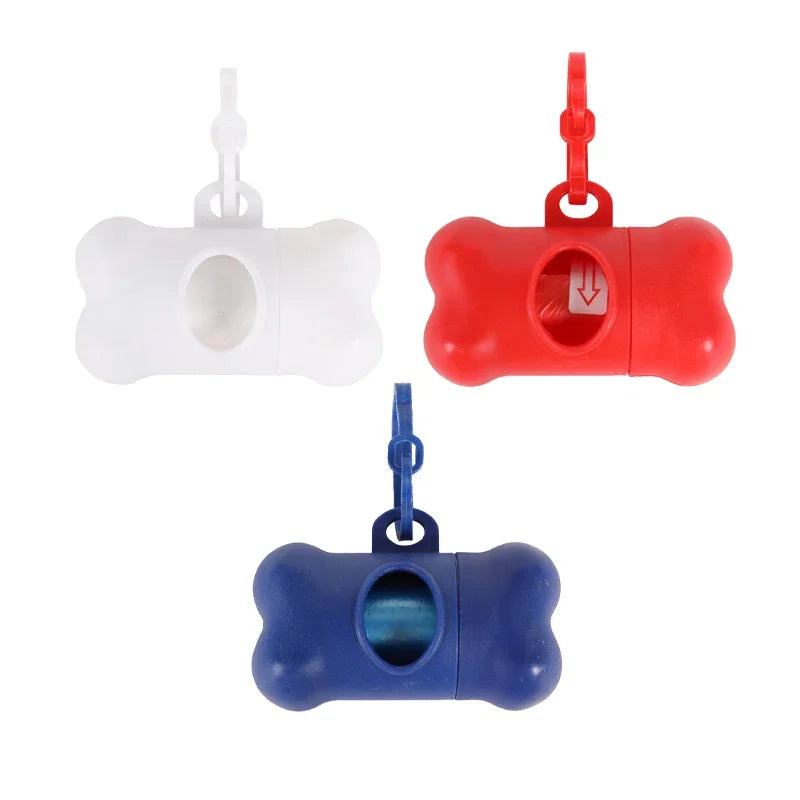 Bone Shaped Dog Waste Bag Dispenser For Walking And Cleaning Supplies