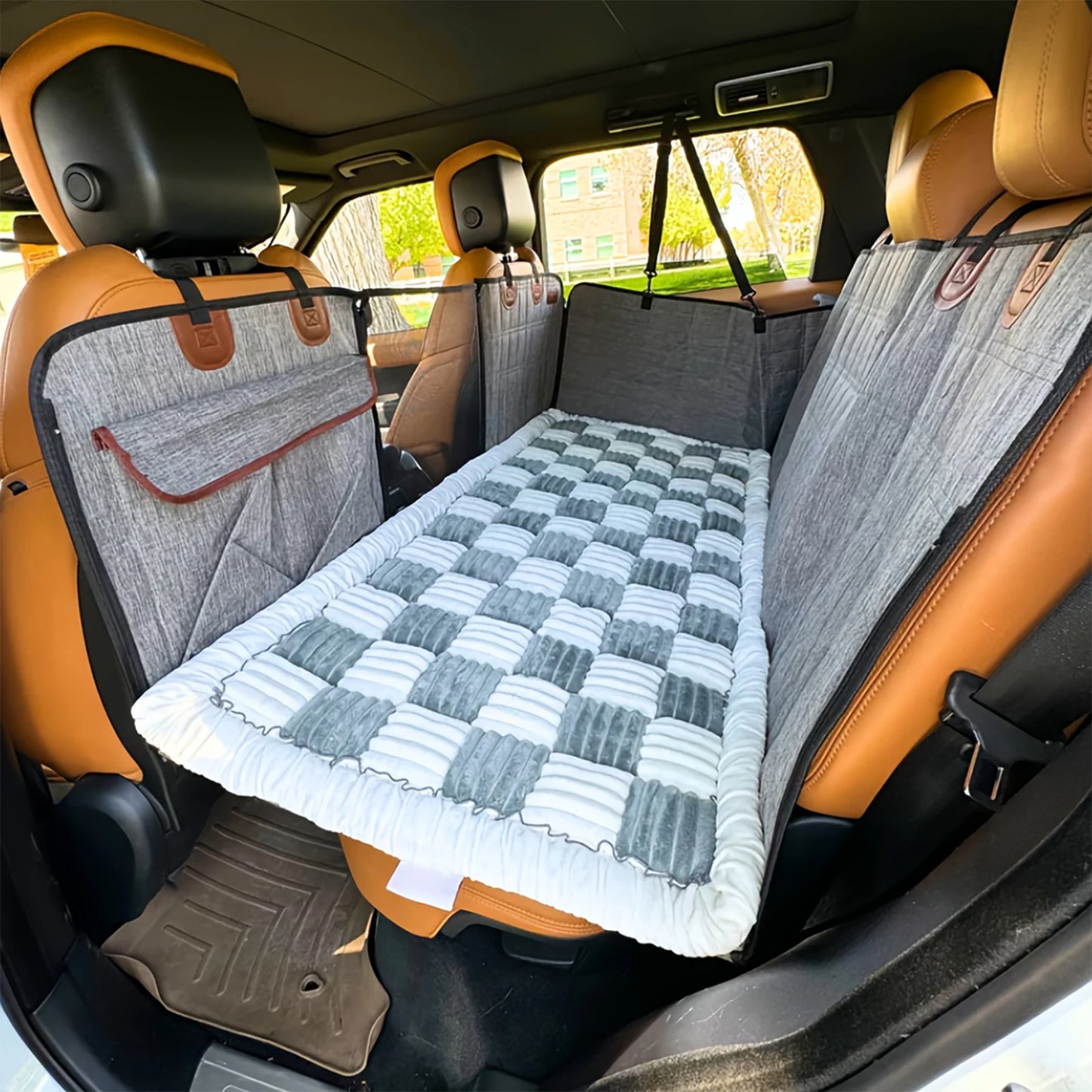 PETRAVEL Dog Bed Warm Mat for Car Seat Cover Protector