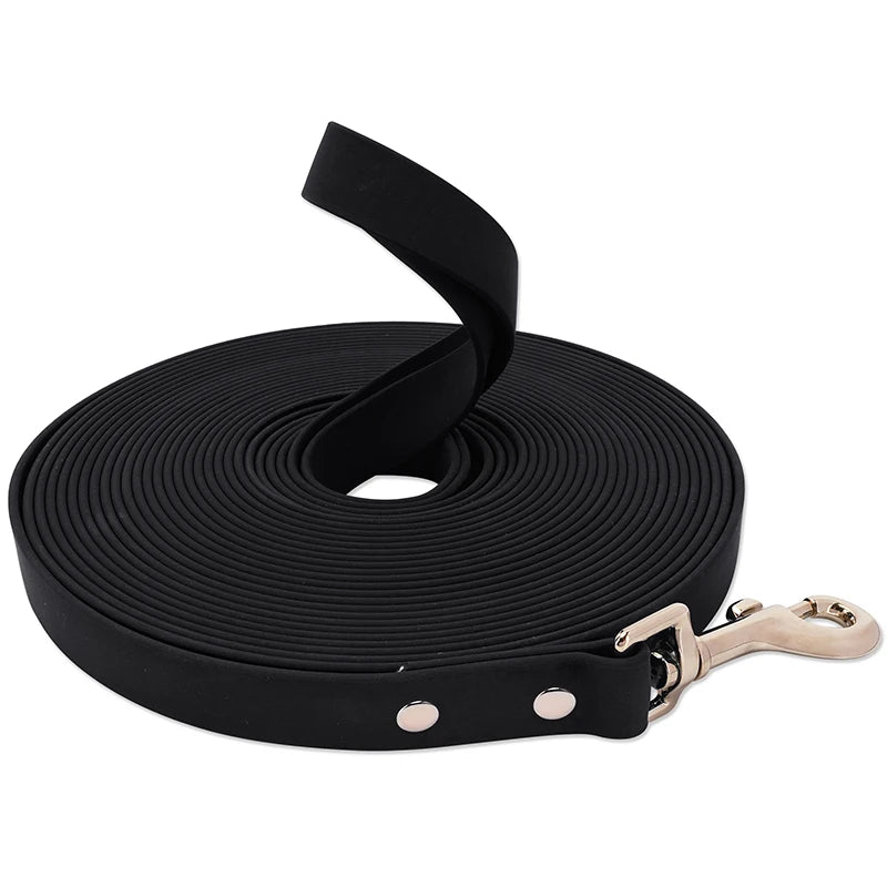 Waterproof Dog Leash Long Pvc Pet Leashes Easy To Clean Rope for Small Medium Large Big Dogs Walking Traning Lead 3m 5m10m 15m