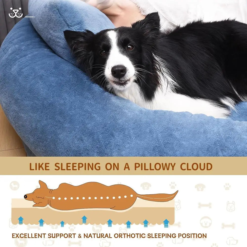 Large Washable Orthopedic Bed For Humans And Pets