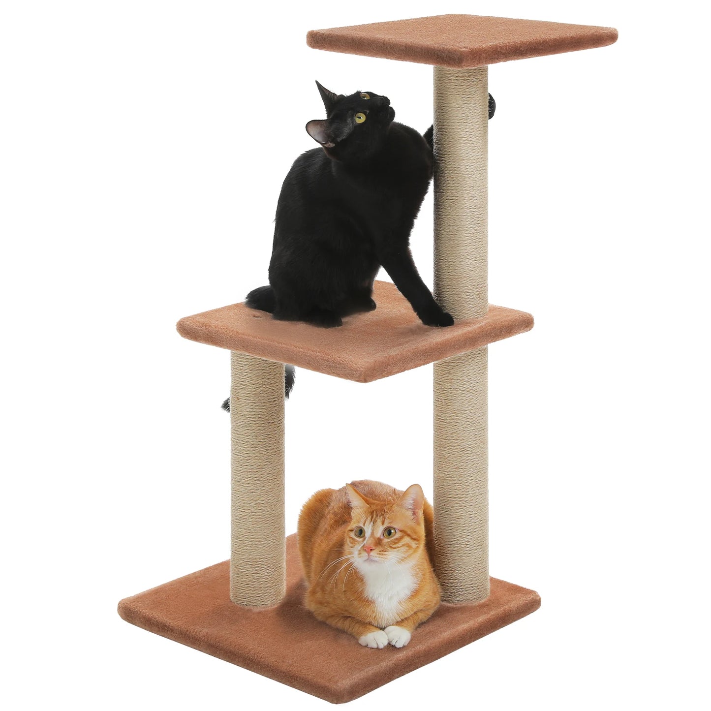 PAWZ Road Cat Tree Tower With Scratching Posts And Hammock