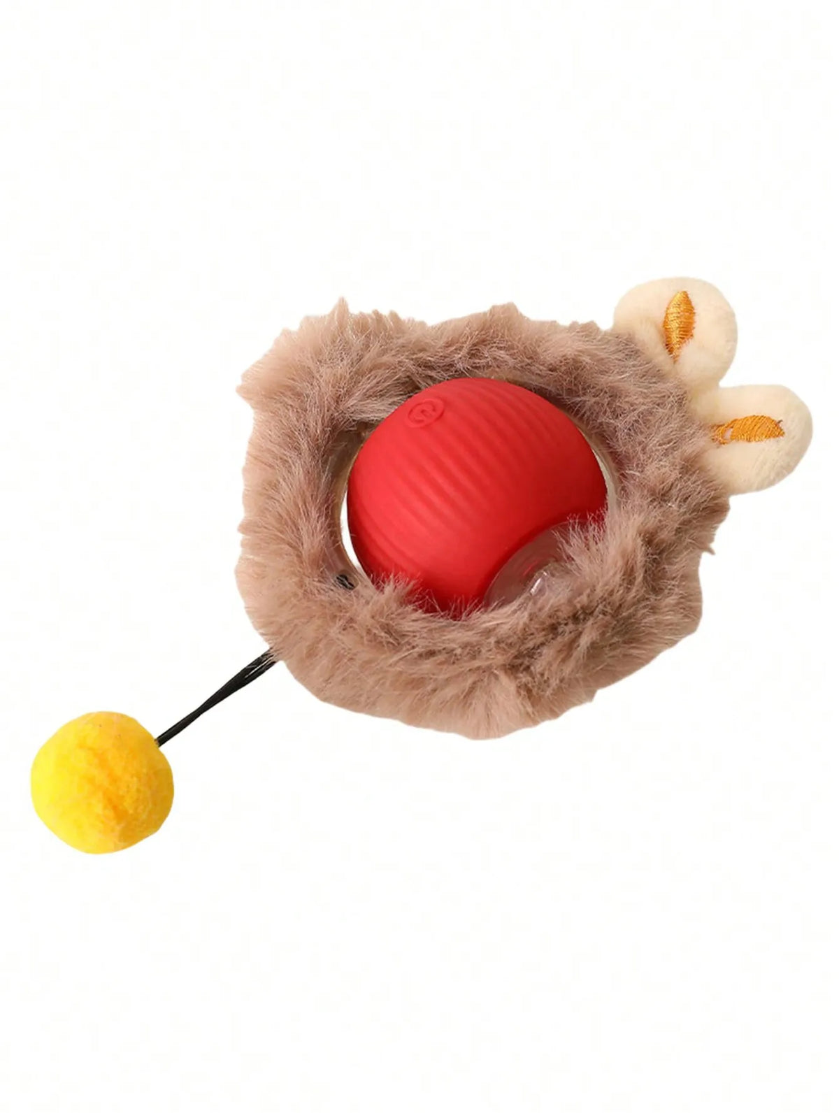 Electric Cat Hunting Toy Set With Light Chasing Ball