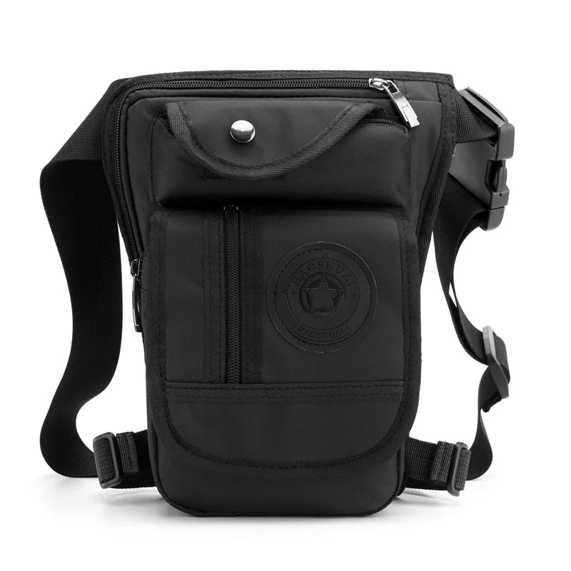 Portable Equestrian Drop Leg Bag Canvas Nylon Riding Waist Bag