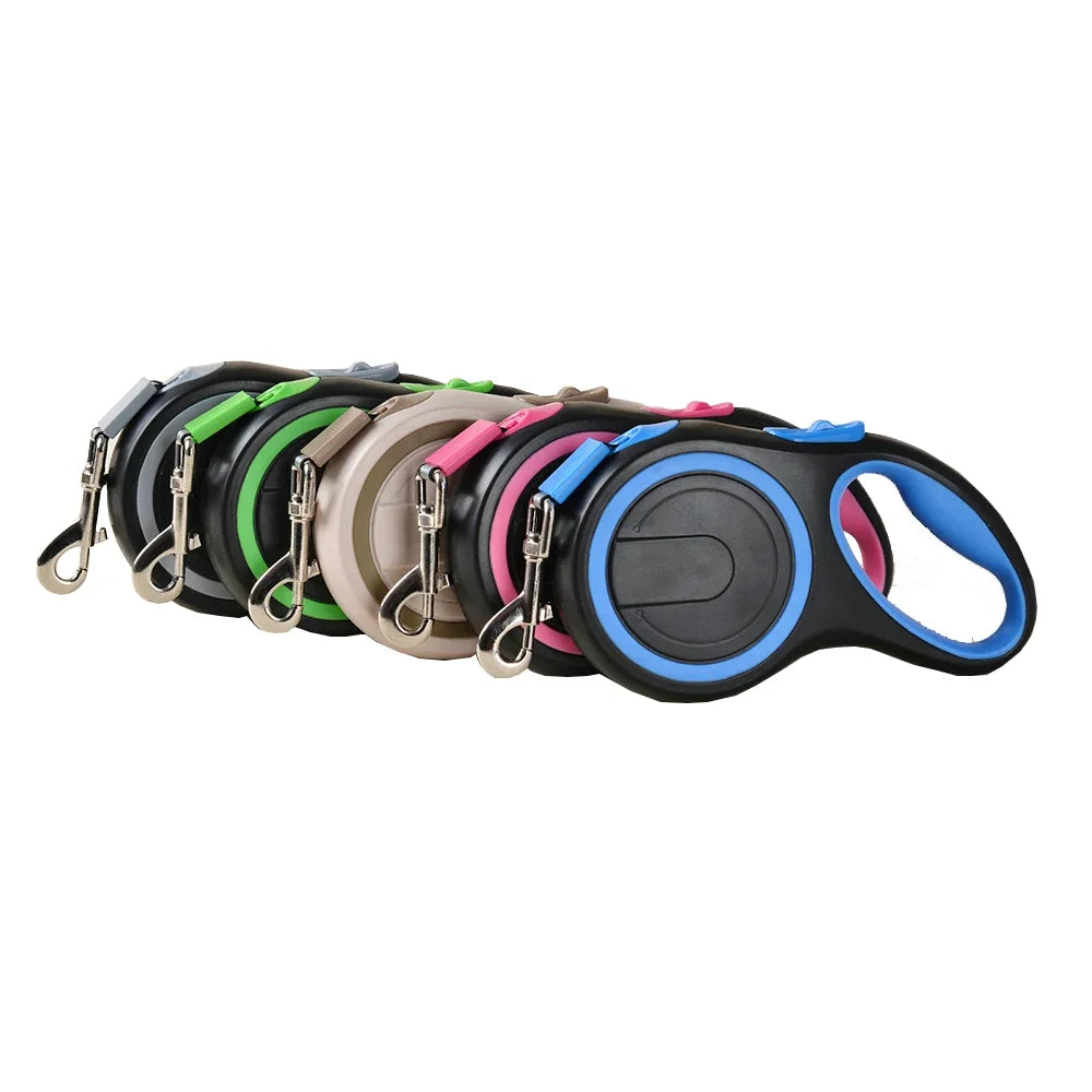 3m 5m 8m 50kg Dog Leash Retractable Roulette Collar for Small Big Dog Accessories Adjustable Durable Walking Hiking Bulldog Rope dog harness and leash set dog collar