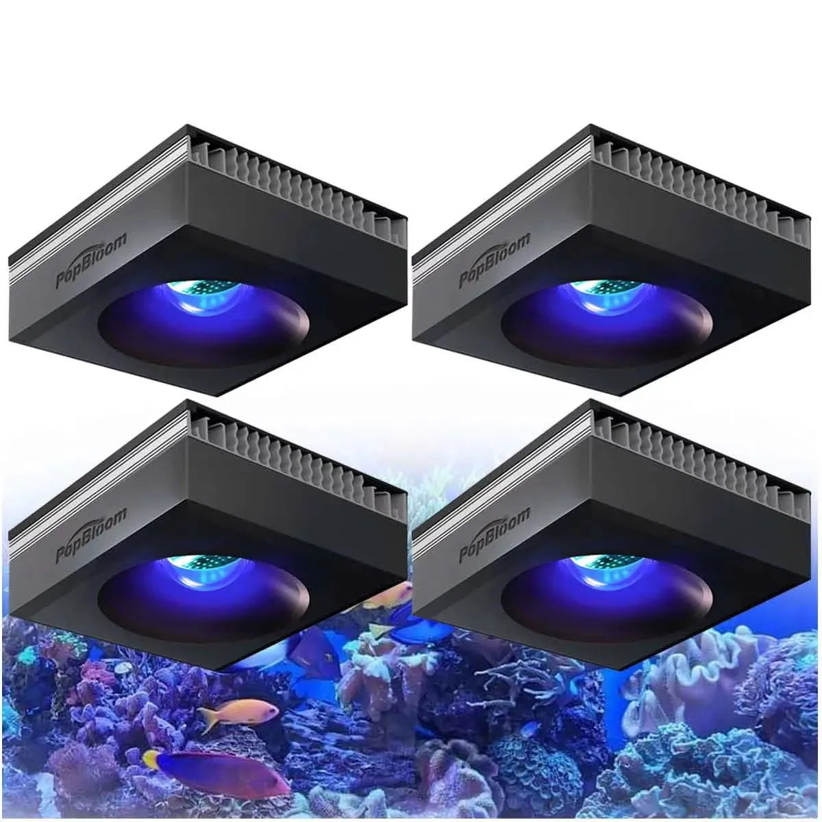 PopBloom RL90 WiFi Reef Aquarium LED Light Full Spectrum