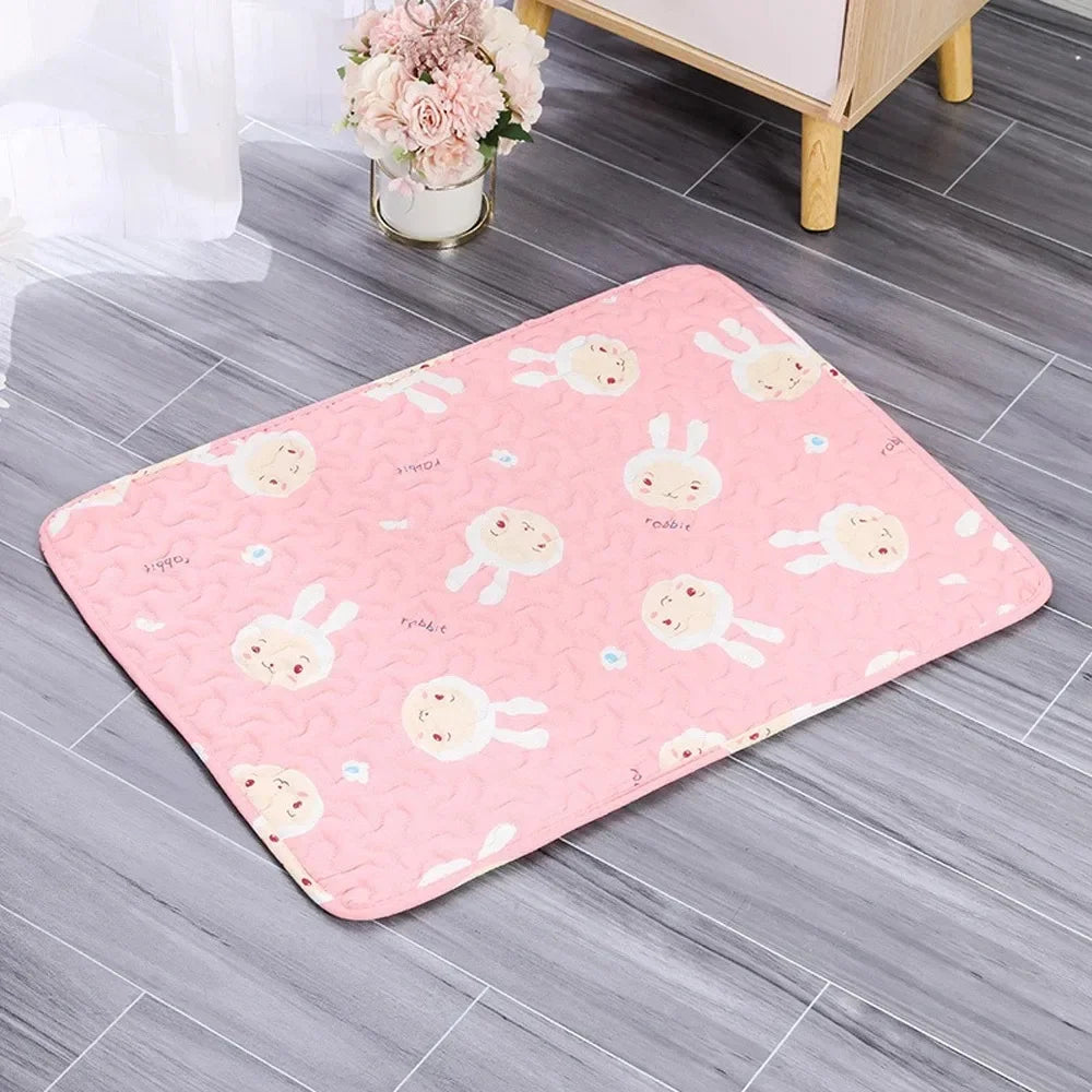 Cooling Pet Bed Mat Ice Silk Moisture Proof For Pets