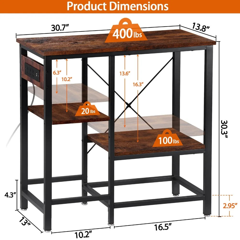 Aquarium Stand With PB And Steel Frame, 400 Lbs Capacity