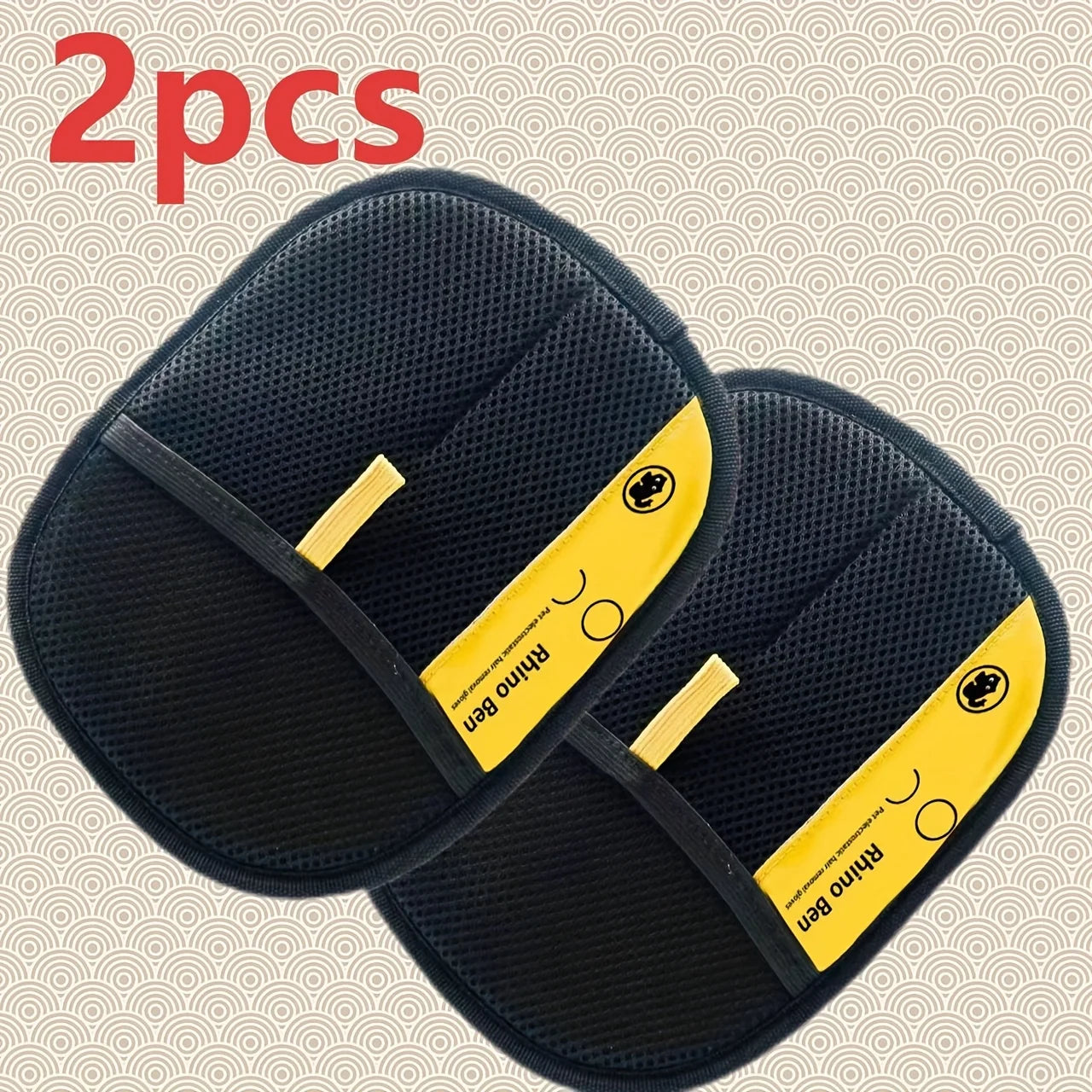 Pet Hair Removal Gloves Double Sided Grooming For Shedding Control
