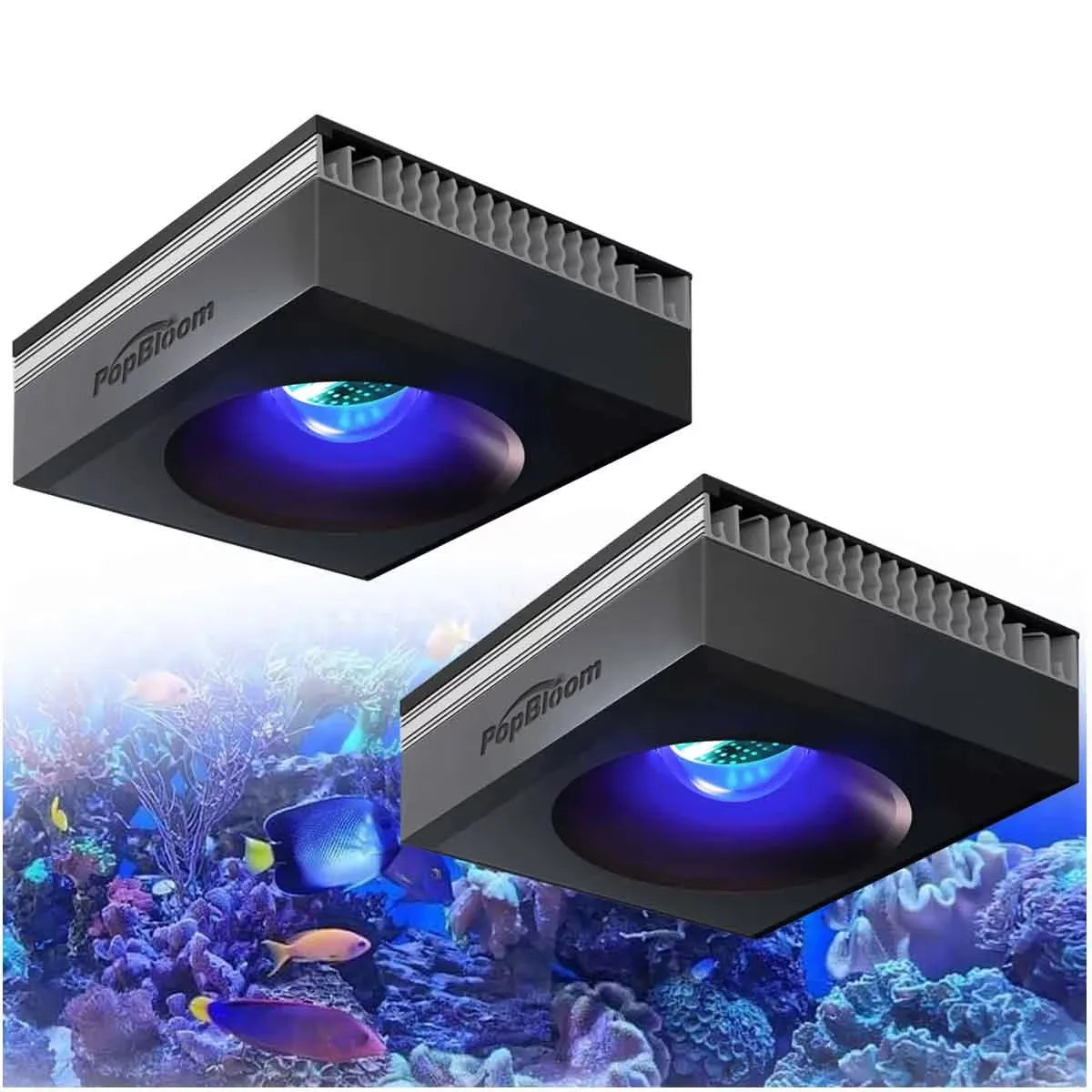 PopBloom RL90 WiFi Reef Aquarium LED Light Full Spectrum