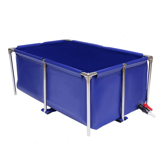Leakproof Stainless Steel Frame Hydroponic Breeding Pond