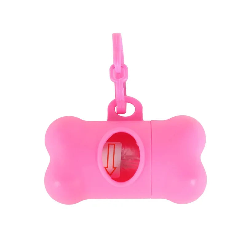 Bone Shaped Dog Waste Bag Dispenser For Walking And Cleaning Supplies