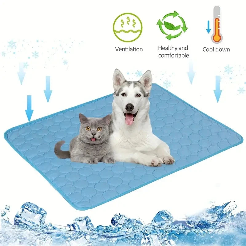 Dog Cooling Mat Ice Pad For Large And Small Dogs And Cats