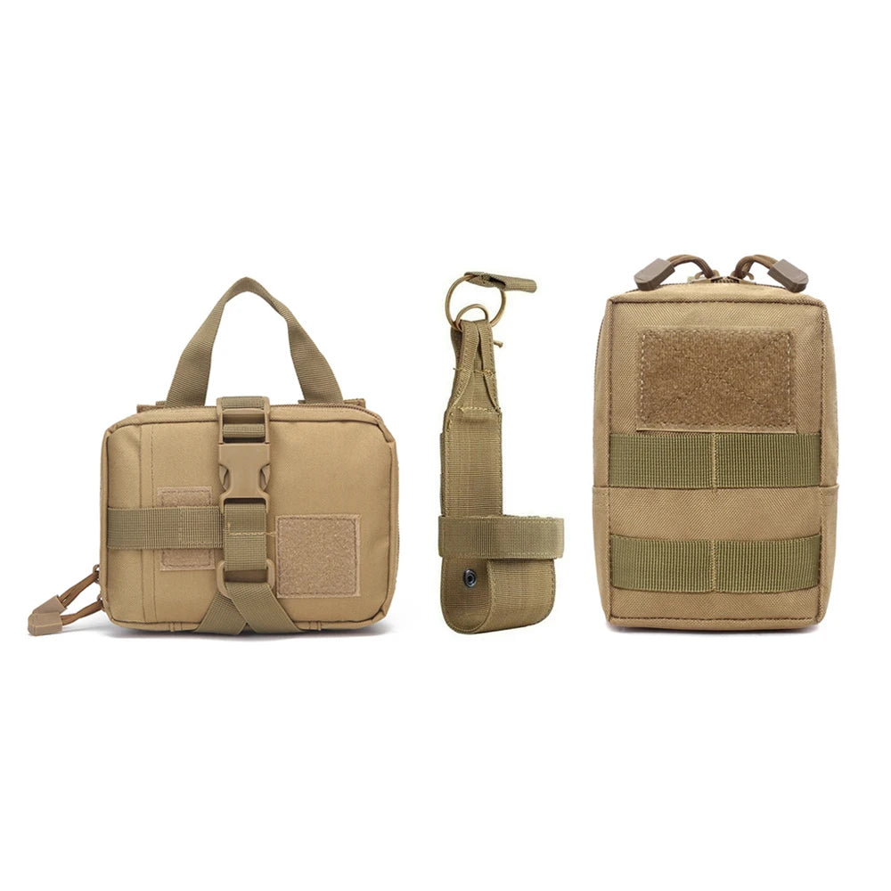 Petravel Dog Tactical Molle Bag Set for Harness Training