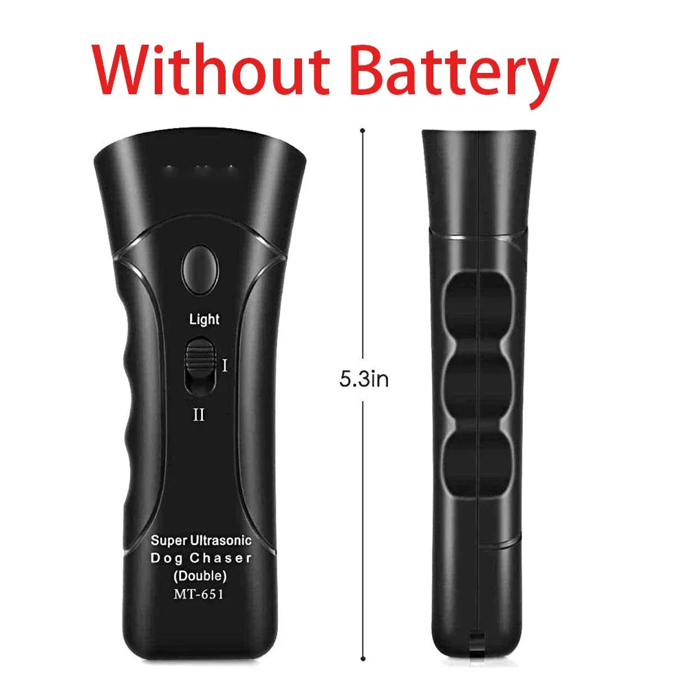 Pet Dog Repeller Ultrasonic Bark Training Device Battery Not Included