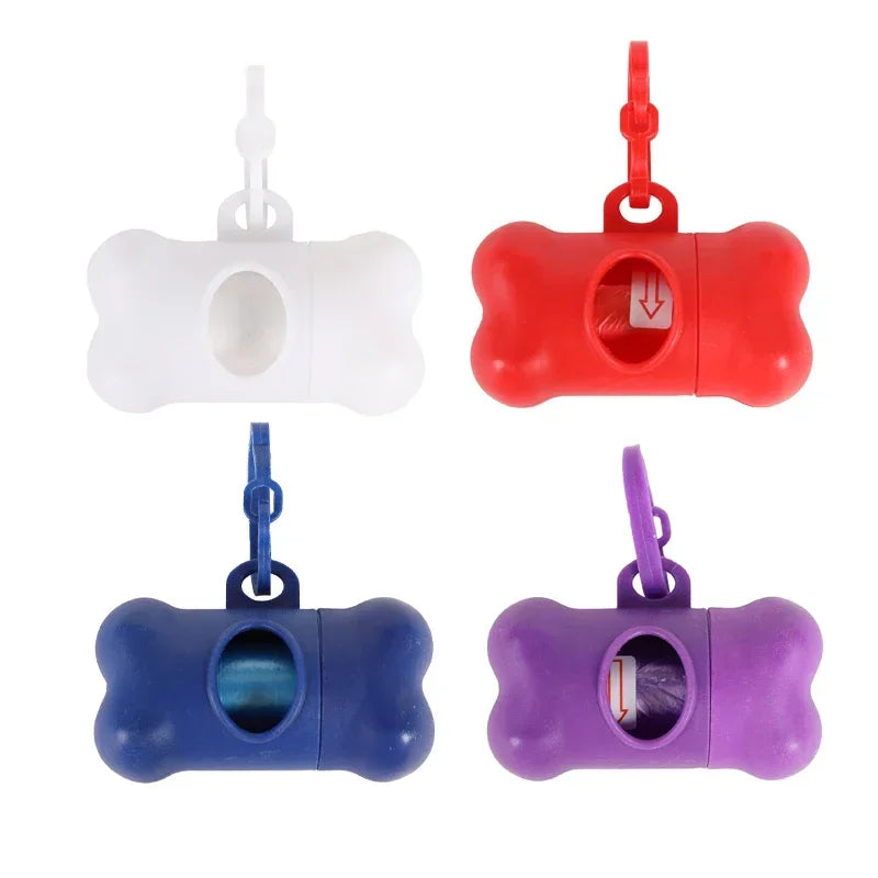 Bone Shaped Dog Waste Bag Dispenser For Walking And Cleaning Supplies