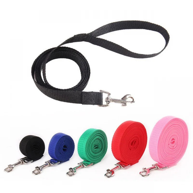 Reflective Nylon Dog Leash for Training and Outdoor Walking