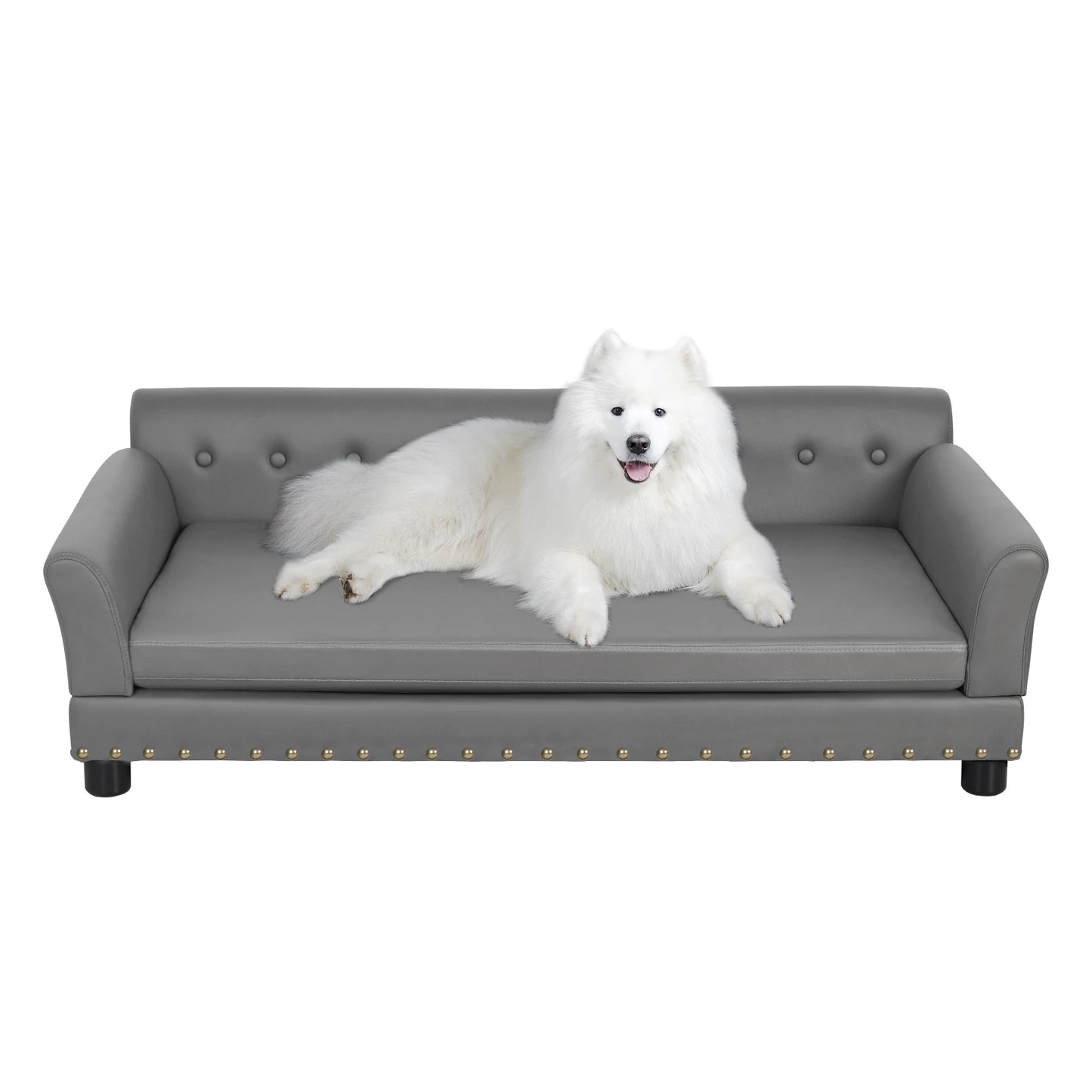 BINGOPAW Rectangle Elevated Dog Bed Durable Sofa For Dogs