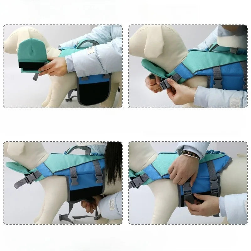 Dog Life Jacket For Swimming And Surfing Safety Vest