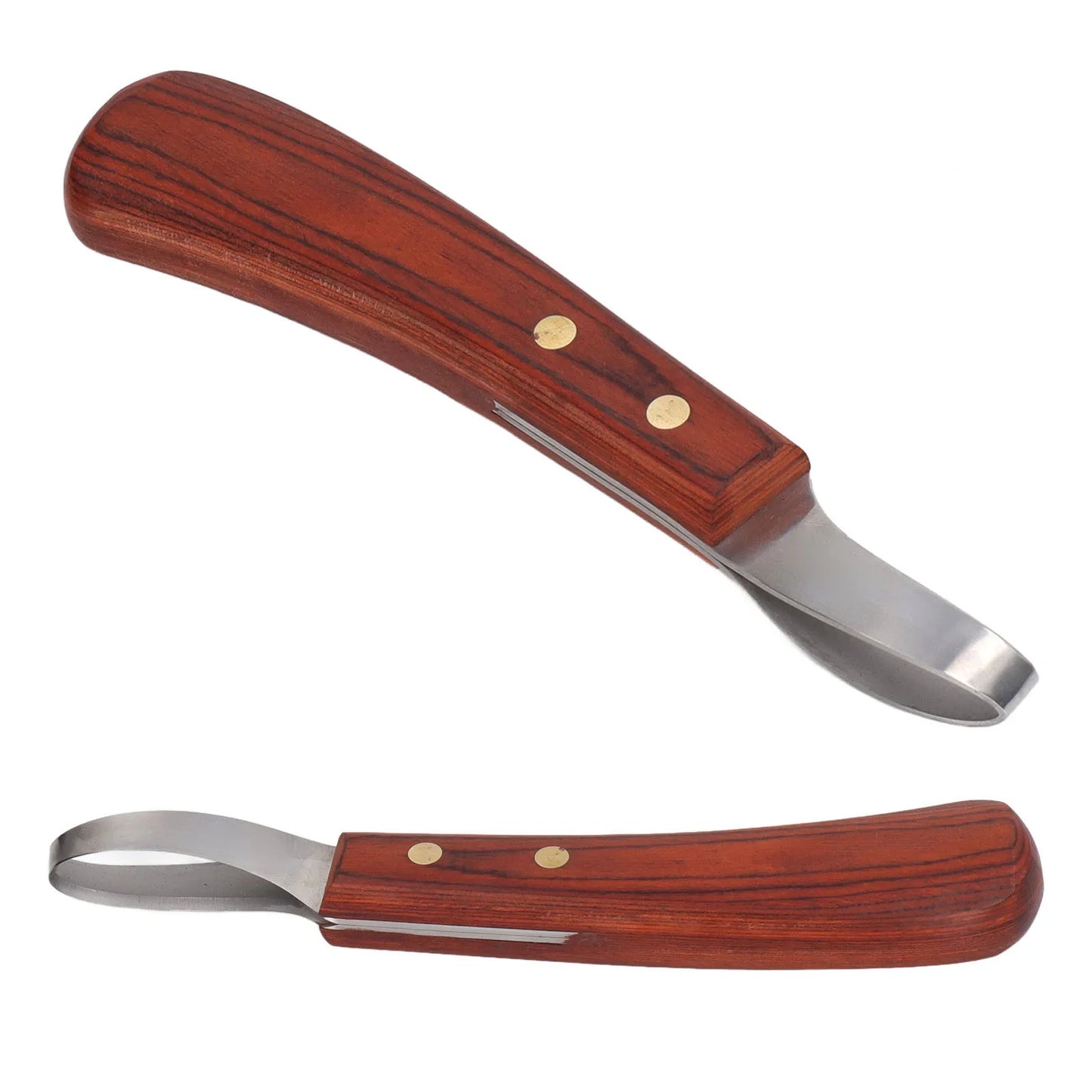 Horse Hoof Trimmer Shears Stainless Steel Blade Rubber Wood Handle